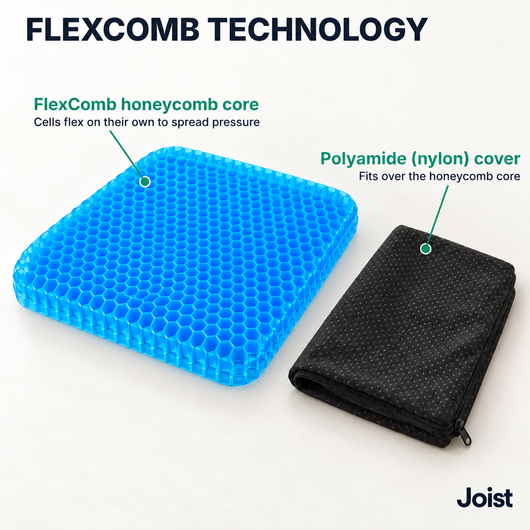 Breathable FlexComb Seat Cushion